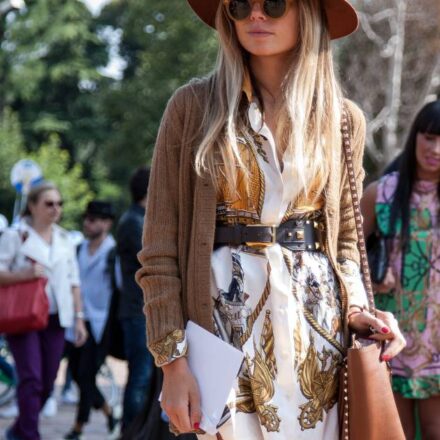 Streetstyle: il cappello di feltro, anche in estate