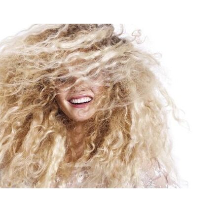 I capelli ricci e super voluminosi