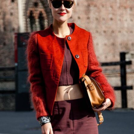 Streetstyle: il biondo bianco per un taglio rock