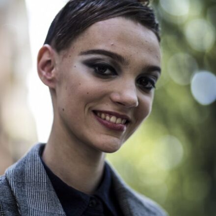 Lo chignon effetto wet