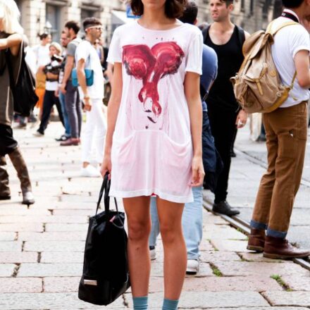 Streetstyle: valorizzare i capelli folti