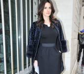 Streetstyle: ricci morbidi per una serata chic
