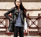 Streetstyle: Ciocche blu per uno spirito anni ‘90