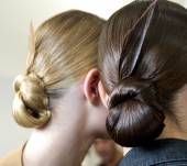 Lo chignon a ventaglio