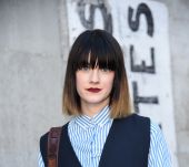 La maxi frangia per uno stile unico